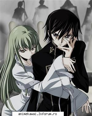 code geass is set in an alternate universe where three the holy britannian empire, the chinese and