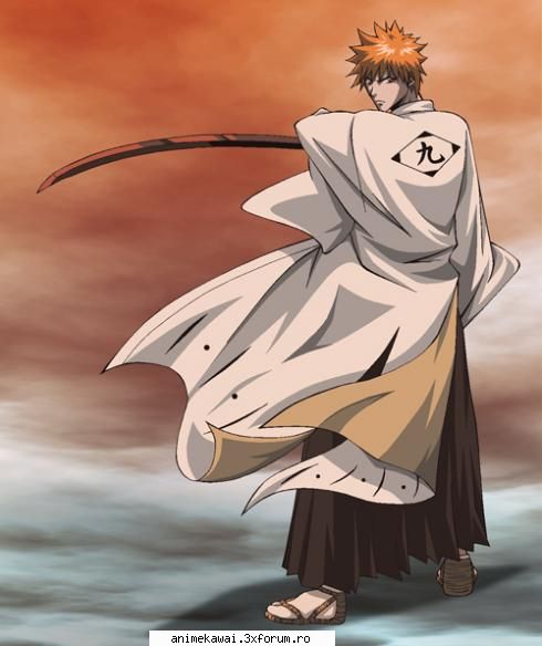 ichigo is a who attempts to cultivate a detached image, for which he keeps his eyebrows constantly
