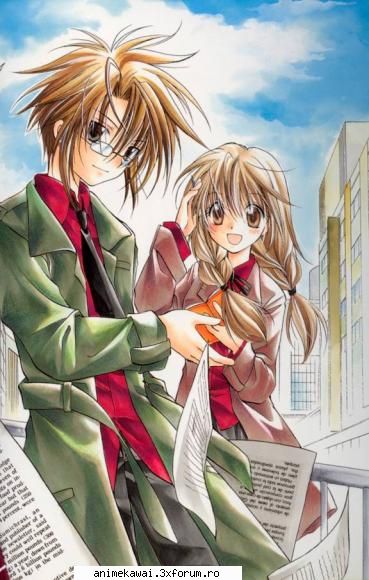 cateva imagini cu cei doi narumi ayumu si hiono yuzaki