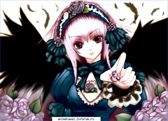 Suigintou - preferata mea din rozen maiden personaj negativ - Rozen Maiden