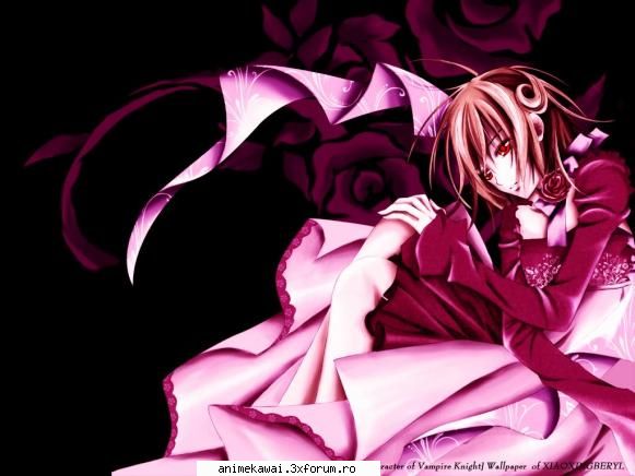 Yuki Cross - Yuuki is generally a cheerful and comedic girl - Vampire Knight